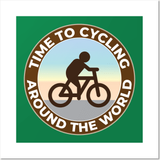 Time to cycling Posters and Art